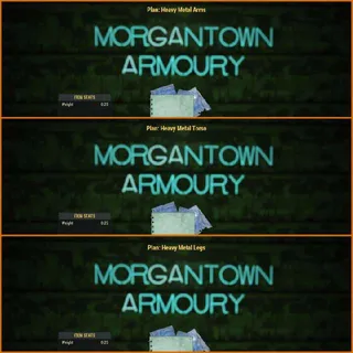 Plan | Heavy Metal Armour Set