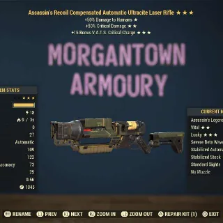 Weapon | Assassin C50/C15 Laser