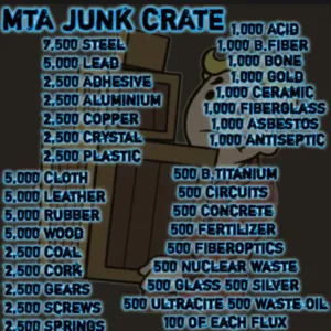 MTA Junk crate