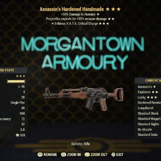 Weapon | Assassins E/C15 Handmade