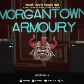 Apparel | Fasnacht Glowing Minotaur