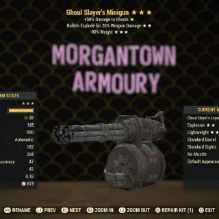 Weapon | G-Slayers E/RW Minigun