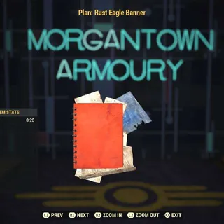 Plan | Rust eagle banner