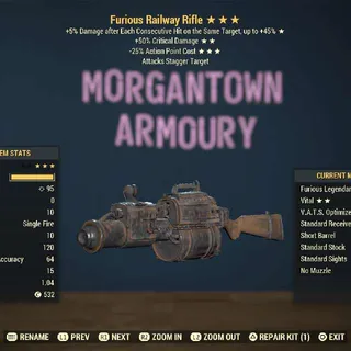 Weapon | Furious C50/25 Railway