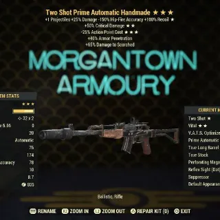 Weapon | Two shot C50/25 Handmade