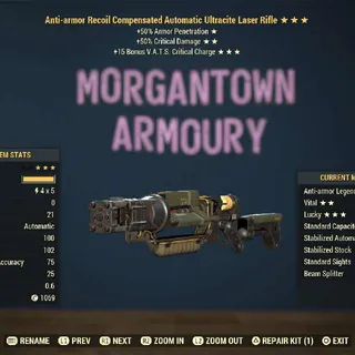 Weapon | AA C50/C15 Ultra Laser