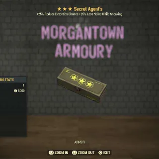 Other | 5x Secret Agent's Mods 3⭐