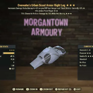 Apparel | Overeater/Ap/Sent Scout RL