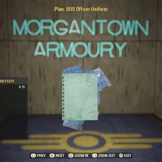 PLAN | BOS Officer Uniform