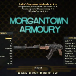 Weapon | Junkies E/25 Handmade