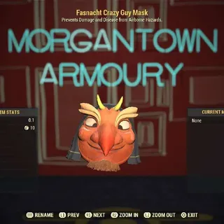Apparel | Fasnacht Crazy Guy Mask