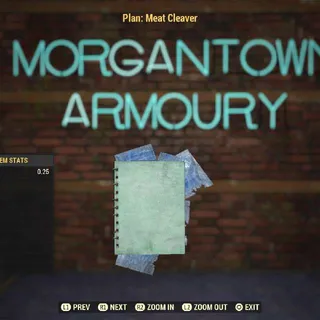 Plan | Meat cleaver