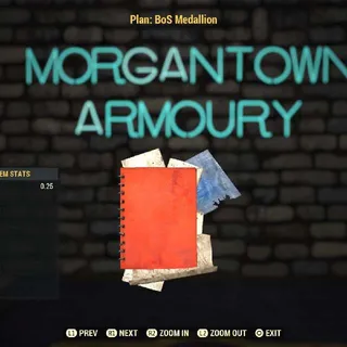 Plan | B.O.S Medallion