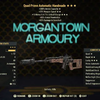 Weapon | Quad 25/C15 Handmade