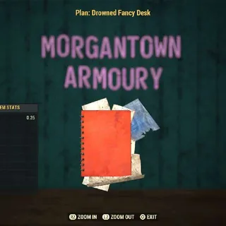 Plan | Drowned Fancy Desk