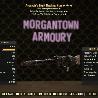 Weapon | Assassin E/C15 LMG