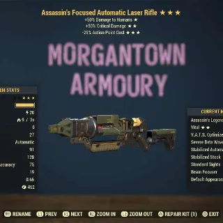 Weapon | Assassin C50/25 Laser