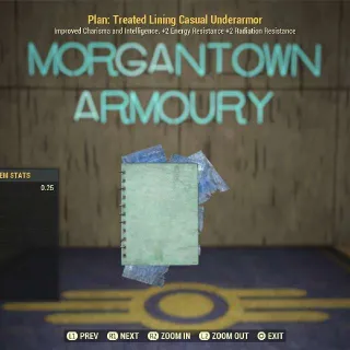 Plan | Treated Lining Casual