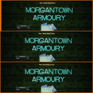 Plan | Sturdy Metal Armour Set