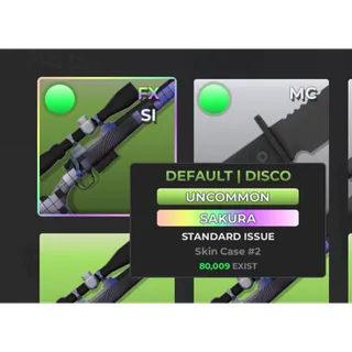 DISCO SI FX SAKURA SNIPER DUELS