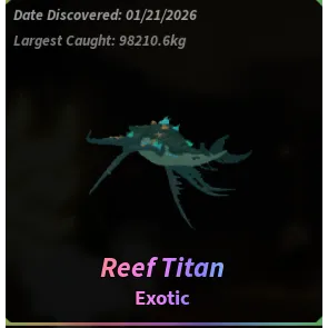 REEF TITAN| FISCH
