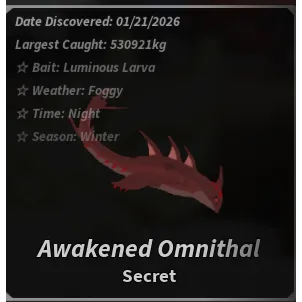 Awakened Omnithal | FISCH