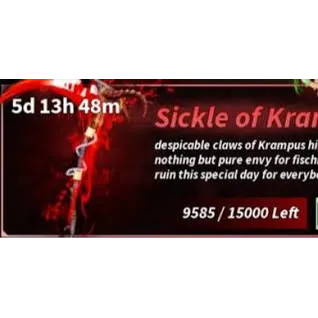 SICKLE OF KRAMPUS