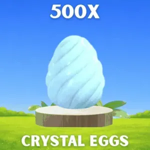 500 x crystal eggs