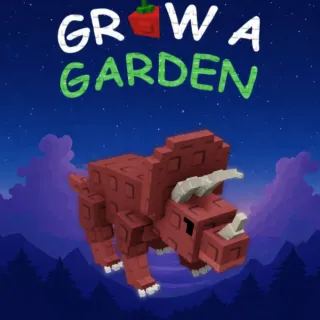 2X TRICERATOPS GROW A GARDEN GAG