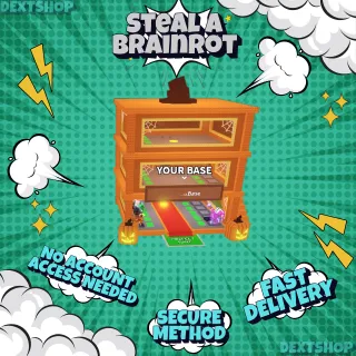 Halloween Base | Base Unlock Service | Fast Delivery | Index Trade | Steal a Brainrot | Roblox