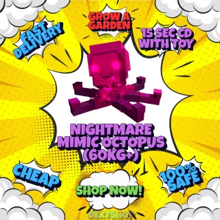 Huge Nightmare Mimic Octopus 60KG+