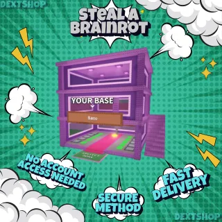 Rainbow Base | Base Unlock Service | Fast Delivery | Index Trade | Steal a Brainrot | Roblox