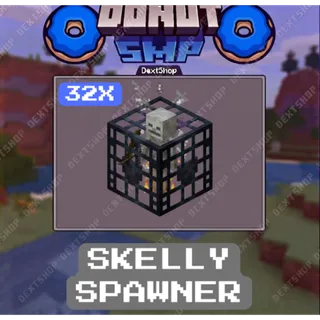 DonutSMP | 32x Skelly(Skeleton) Spawner 