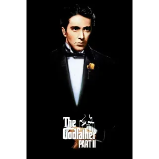 The Godfather Part II - 4K on Itunes or Fandango