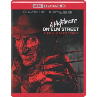 A Nightmare on Elm Street 7-Movie Collection - 4K Movies Anywhere