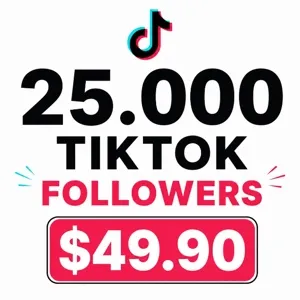 TikTok Followers 25,000