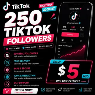 Tiktok 250 Followers Premium