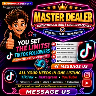 🚀 Don’t Buy Before Messaging Us! 🔥 Master Dealer Social Media Services 📈 TikTok • Instagram • YouTube 💬