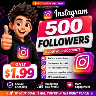 instagram "Get 500 IG Followers for Less Than a Cup of Coffee! ☕ Only $1.99!"