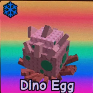 SNOW DINO EGG