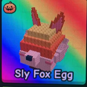 HALLOWEEN SLY FOX EGG