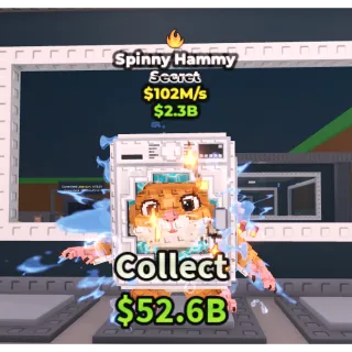 NEW💫☄️ SPİNNY HAMMY 102 MİLLİON💵