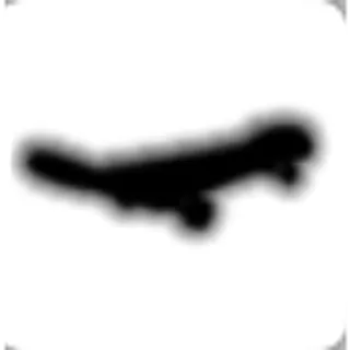 Neon black skateboard
