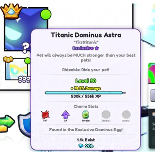 Titanic dominus astra