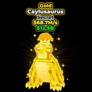 GOLD CAYLUSAURUS