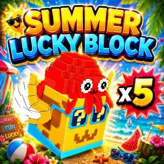 5x Octo Lucky Block