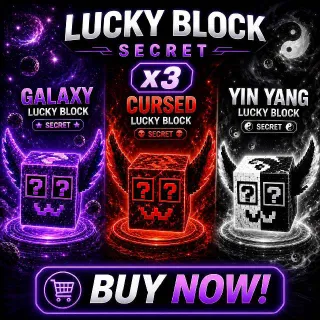 3x LUCKY BLOCK SECRET (With MUTATION!)