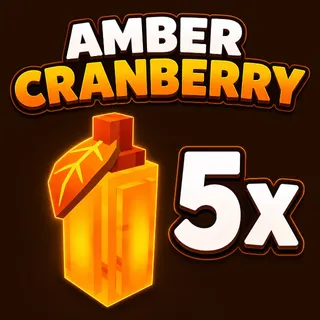 AMBER CRANBERRY
