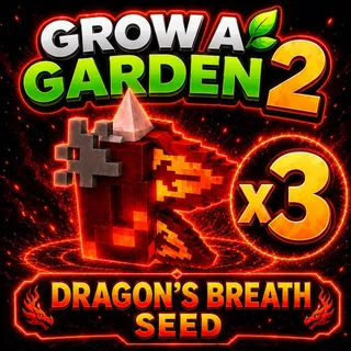 3x Dragon's Breath | Grow a Garden 2