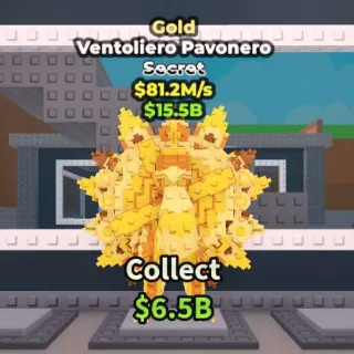GOLD Ventoliero Pavonero